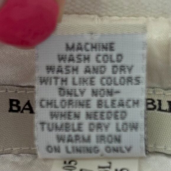 Banana Republic Stretch Cotton Twill Ivory Cream Blazer Jacket Size 4 - Picture 6 of 7